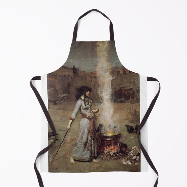 Item preview, The Magic Circle – John William Waterhouse Pre-Raphaelite Occult Masterpiece (1886) designed and sold by Art Outlaws.
