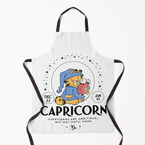 Item preview, Garfield Capricorn Zodiac Art – Funny Sleepy Horoscope Illustration designed and sold by Yareli Jonathon.