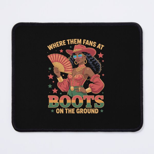 Item preview, Juneteenth Cowgirl Where Them Fans At designed and sold by StephenDDArt.