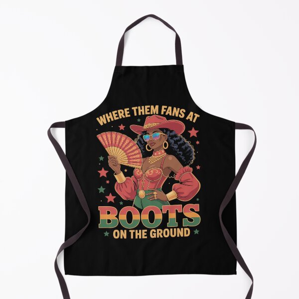 Item preview, Juneteenth Cowgirl Where Them Fans At designed and sold by StephenDDArt.