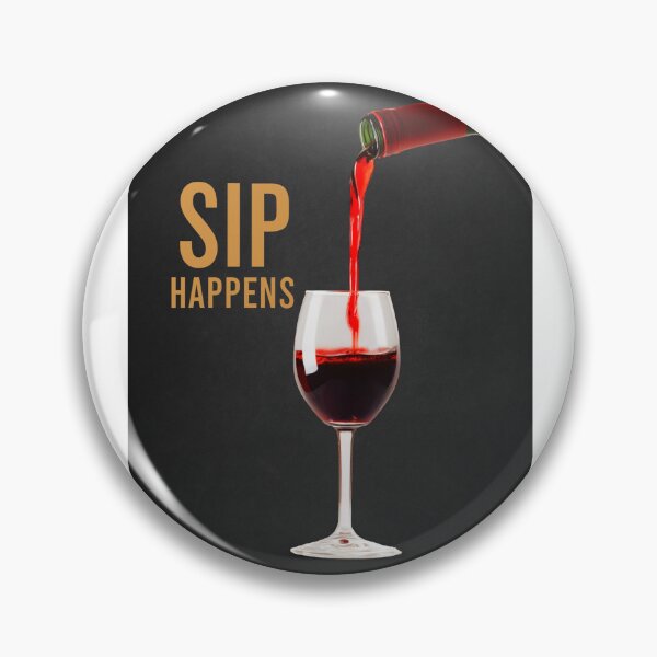 Item preview, Sip Happens Wine Aesthetic Art designed and sold by Sasitee.