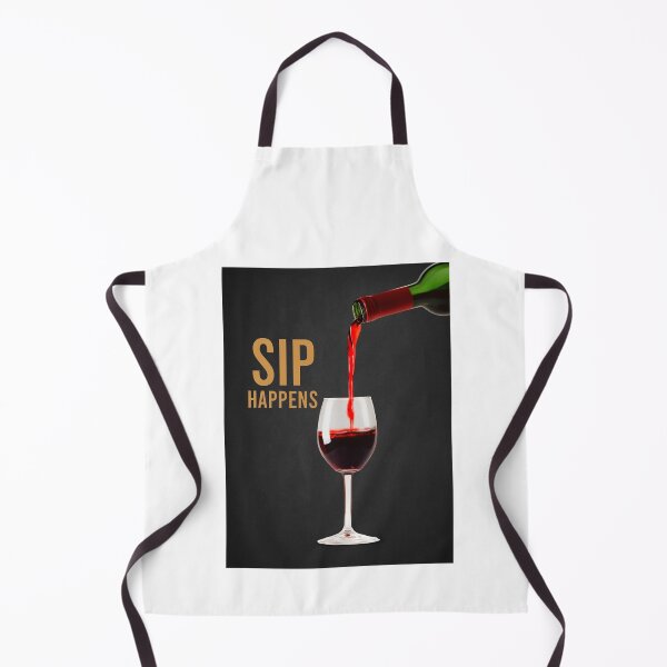 Item preview, Sip Happens Wine Aesthetic Art designed and sold by Sasitee.