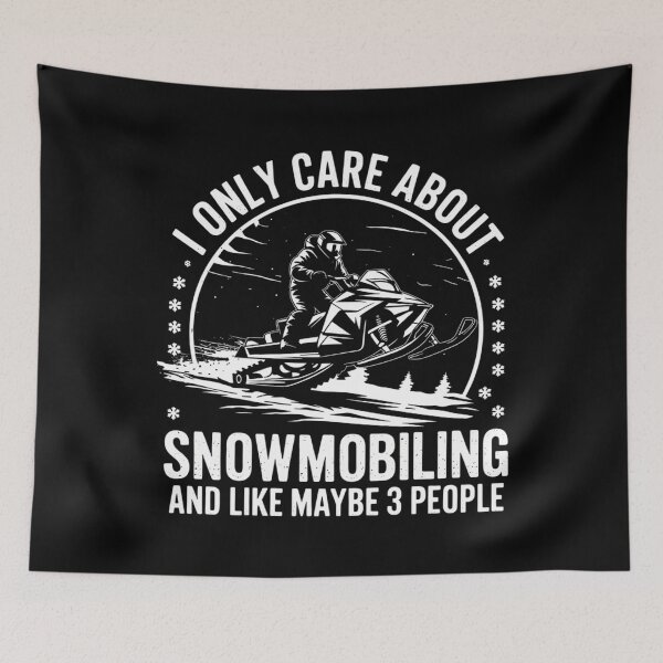 Item preview, Snowmobile Motor Snowmobiling Winter Sports designed and sold by LunaCrazeArt.