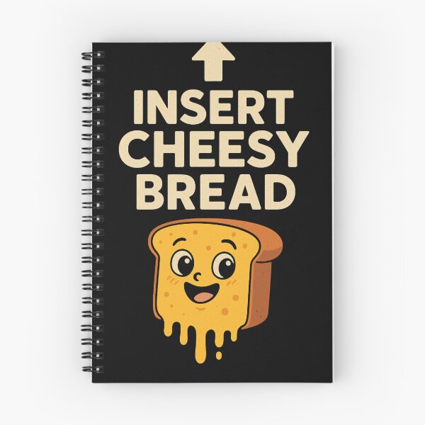 Item preview, Cheesy Bread Insert – Funny Cute Cheese Toast Cartoon Design designed and sold by johnExpress02.