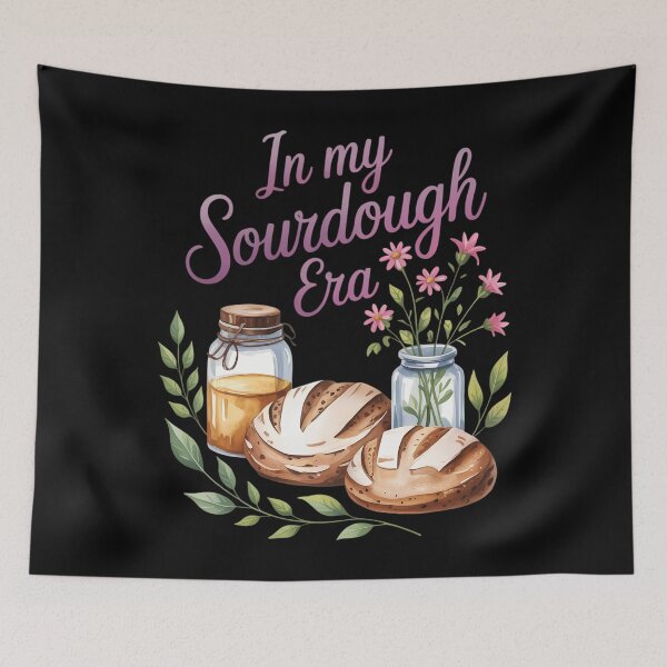 Item preview, Sourdough Funny Pun Bread Making designed and sold by LunaCrazeArt.