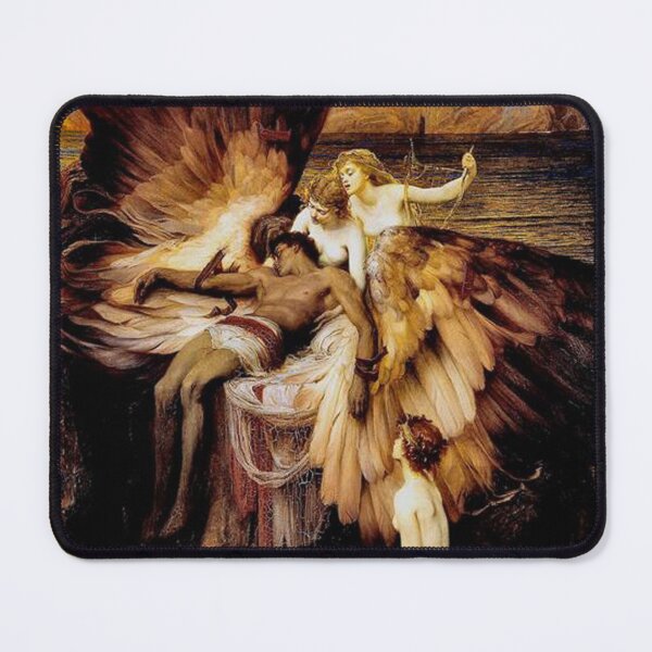 Item preview, The Lament for Icarus – Herbert James Draper Mythological Pre-Raphaelite Masterpiece (1898) designed and sold by Art Outlaws.