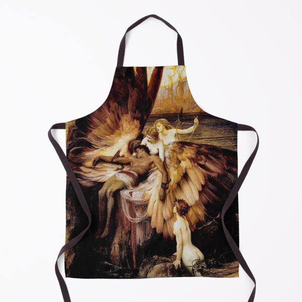 Item preview, The Lament for Icarus – Herbert James Draper Mythological Pre-Raphaelite Masterpiece (1898) designed and sold by Art Outlaws.