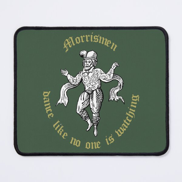 Item preview, Morrismen Dance Like No One Is Watching Fun Illustration designed and sold by taiche.