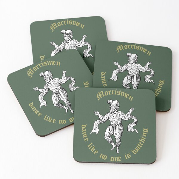 Item preview, Morrismen Dance Like No One Is Watching Fun Illustration designed and sold by taiche.