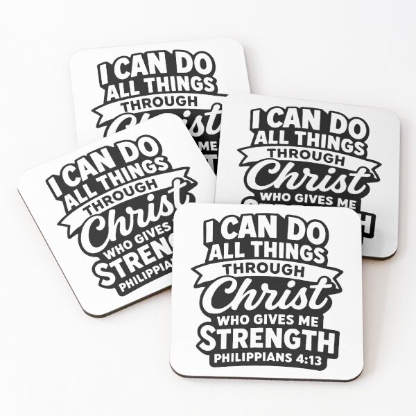 Item preview, Philippians 4:13 I can do all things through Christ who gives me strength designed and sold by plushism.