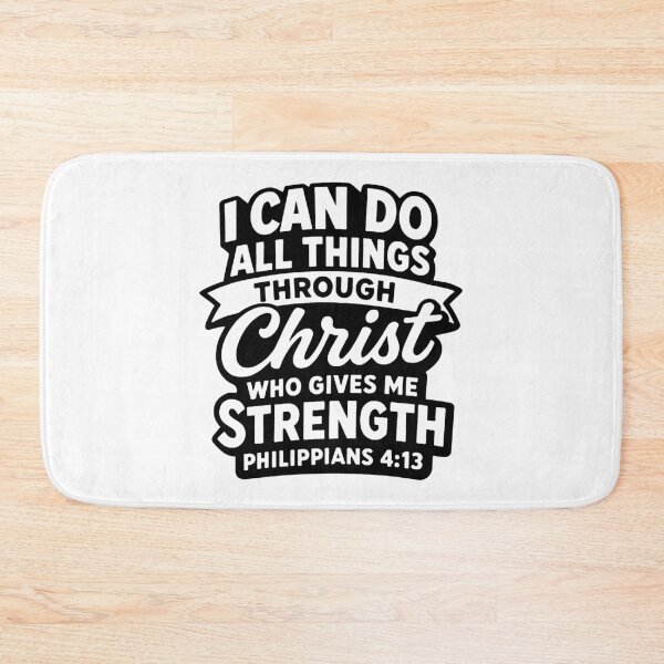 Item preview, Philippians 4:13 I can do all things through Christ who gives me strength designed and sold by plushism.