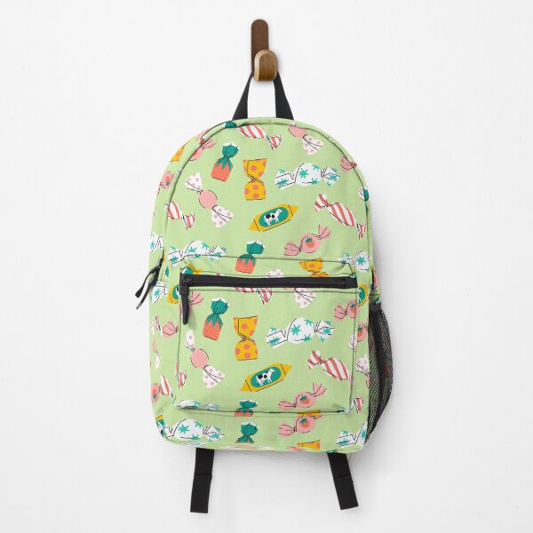 Item preview, various candies on a green background designed and sold by burbura.