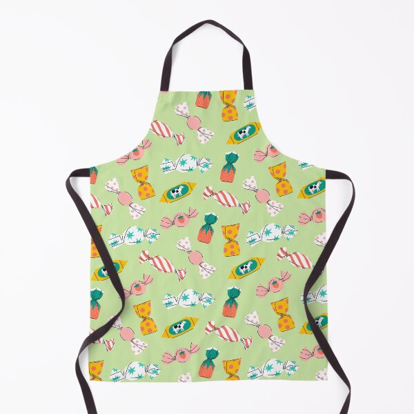 Item preview, various candies on a green background designed and sold by burbura.