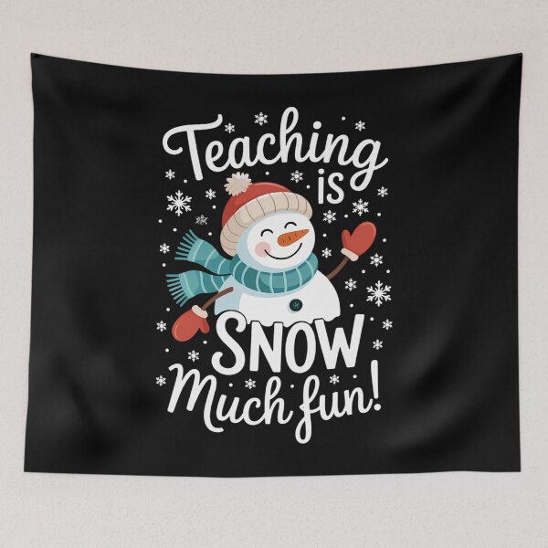 Item preview, Teaching Christmas Pun Winter Educator designed and sold by LunaCrazeArt.