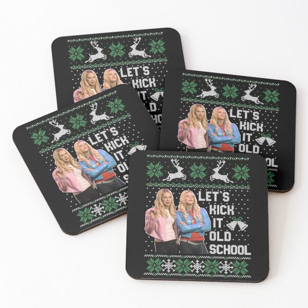 Item preview, Let's Kick It Old School White Chicks White Christmas designed and sold by Angryblu3.