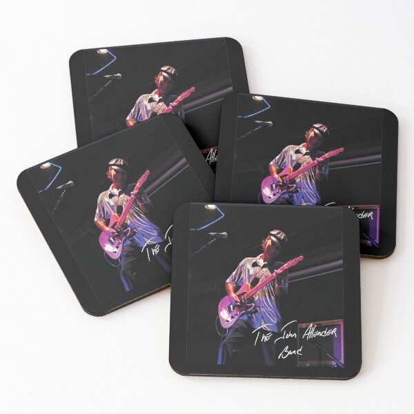 Item preview, John Allender onstage, a beautiful shot, band name his writing.  designed and sold by ALLENDER HEAVY WEATHER MUSIC EMPORIUM .
