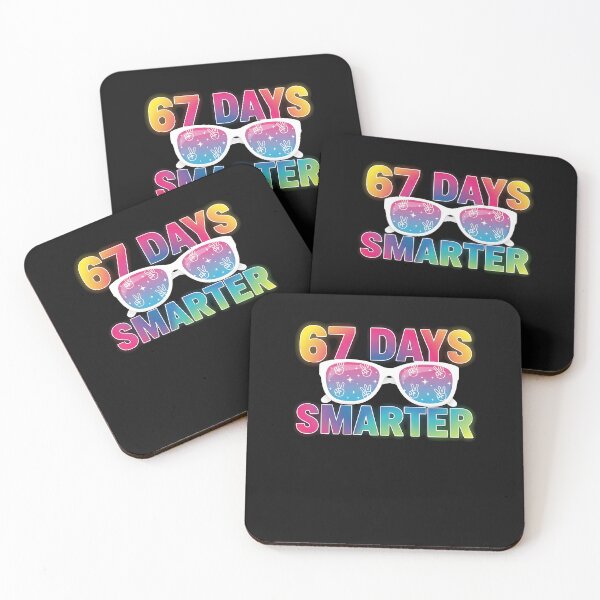 Item preview, 67Th Day Of School Shirt 67 Days Smarter Teacher Boys Girls  designed and sold by merlinnears.