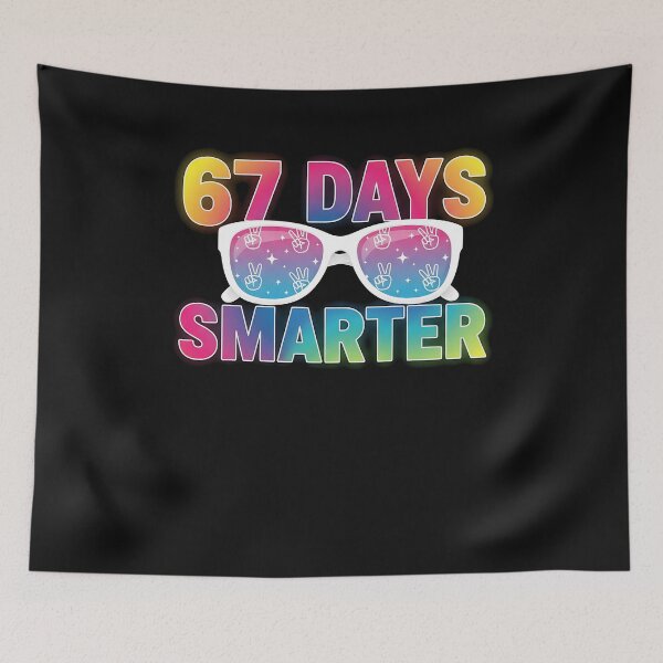 Item preview, 67Th Day Of School Shirt 67 Days Smarter Teacher Boys Girls  designed and sold by merlinnears.