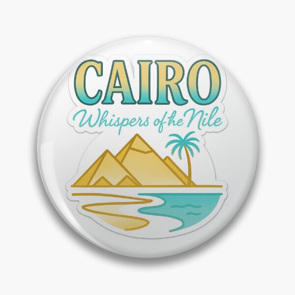 Item preview, Cairo Pyramids Desert Breeze Sticker designed and sold by the-dovlat.