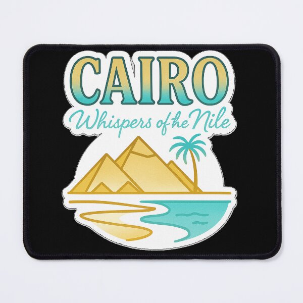 Item preview, Cairo Pyramids Desert Breeze Sticker designed and sold by the-dovlat.