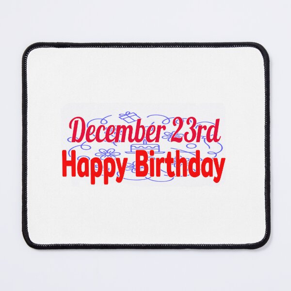 Item preview, December 23rd,Birthday gift, designed and sold by Sujinthaiart.