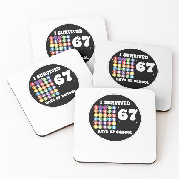 Item preview, 67Th Day Of School Teacher Kids 67 Math Numbers 100Th Days designed and sold by merlinnears.