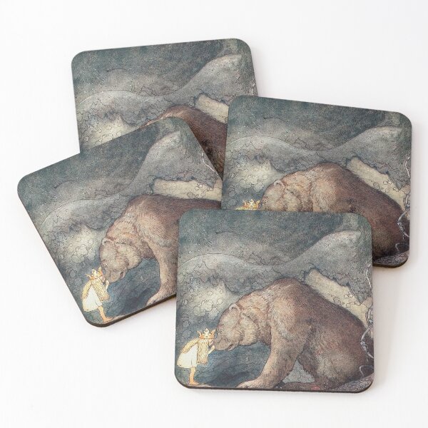 Item preview, Poor Little Bear – John Bauer Scandinavian Fairy Tale Illustration designed and sold by Art Outlaws.