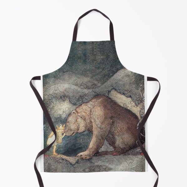 Item preview, Poor Little Bear – John Bauer Scandinavian Fairy Tale Illustration designed and sold by Art Outlaws.
