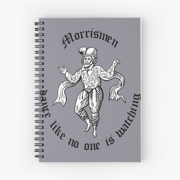 Item preview, Morris Men Dance Like No One Is Watching Black Text designed and sold by taiche.
