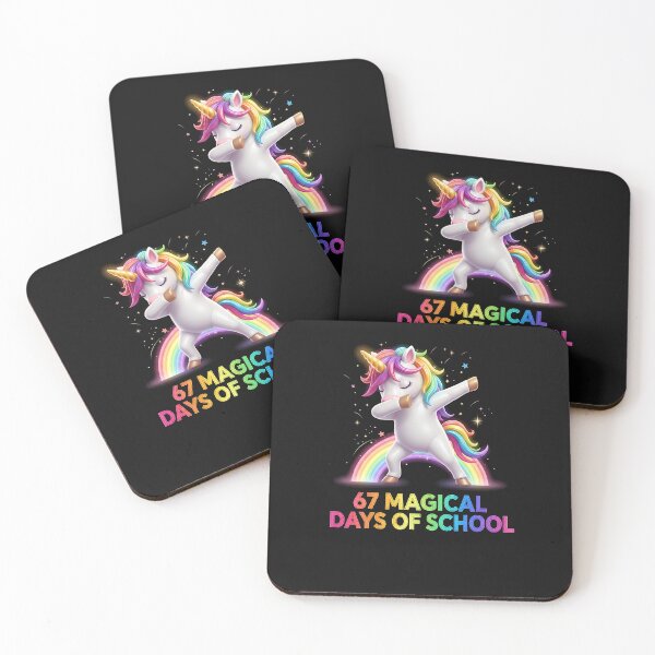 Item preview, 67Th Day Of School Unicorn 67 Magical Days Teacher Girls  designed and sold by merlinnears.