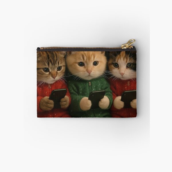 Item preview, Cute Christmas Cat Illustration — Fun Holiday Gift Idea designed and sold by unclejohncorner.