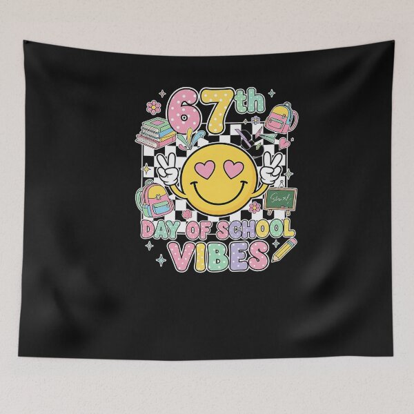 Item preview, 67Th Day Of School Vibes Teachers Students Six Seven 67 Meme  designed and sold by merlinnears.