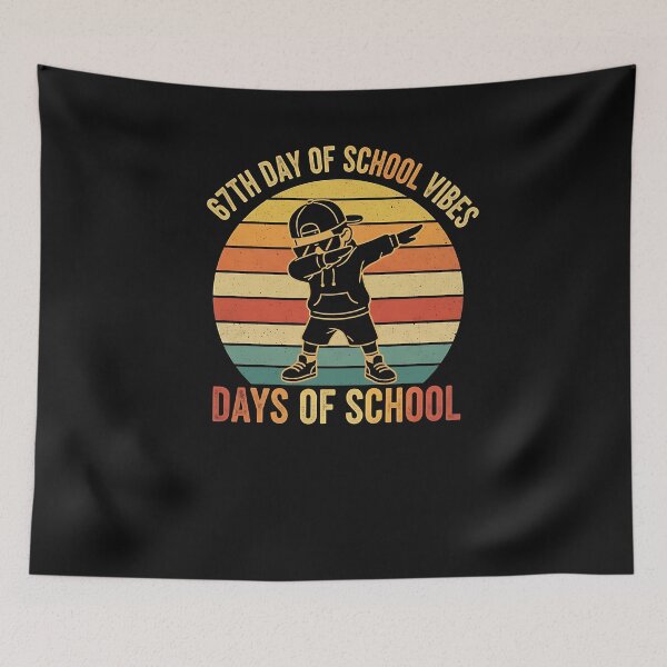 Item preview, 67Th Day Of School Vibes Teachers Students Six Seven 67 Meme designed and sold by merlinnears.