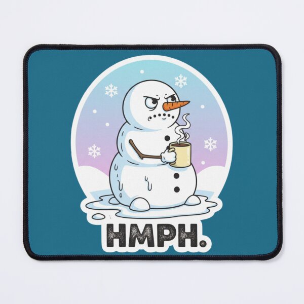 Item preview, Grumpy Snowman Holiday Mood ‘HMPH designed and sold by PrintBreeze.