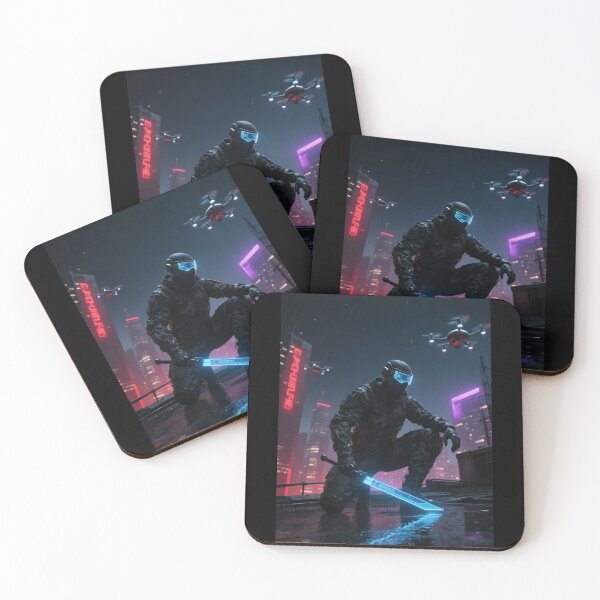 Item preview, In the Shadow of Neon: Night Hunter designed and sold by ZEYCAT.