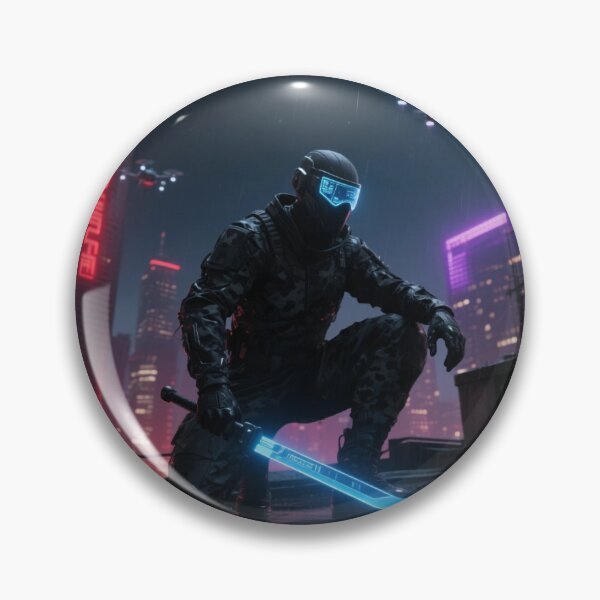 Item preview, In the Shadow of Neon: Night Hunter designed and sold by ZEYCAT.