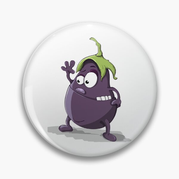 Artikelvorschau, Lustige Aubergine entworfen und verkauft von GenzShoppingHub.