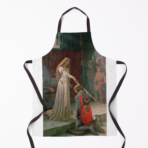 Item preview, The Accolade – Edmund Blair Leighton Chivalry Medieval Knighting Ceremony (1901) designed and sold by Art Outlaws.
