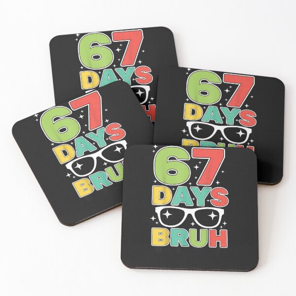 Item preview, 67 Days Bruh 67 Meme Humor 6 7 Sunglasses 100 Days Of School designed and sold by TalalosART.