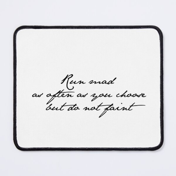 Item preview, Do Not Faint (Jane Austen Handwriting) designed and sold by ZiaMI.