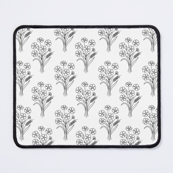 Item preview, Motivos florales en blanco y negro designed and sold by SineCreatives.