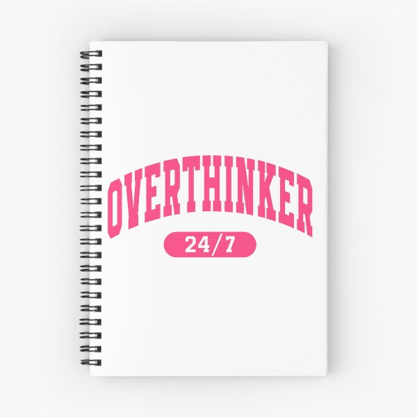 Item preview, Overthinker 24/7 – Minimalist Anxiety Quote Design designed and sold by AuraByMarv.