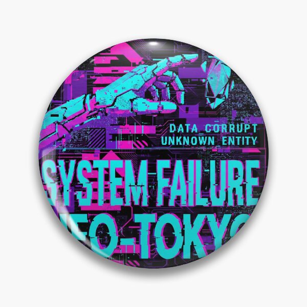 Item preview, Glitchcore Neon Chaos Typograph | Cyberpunk Distorted Text Retro Digital Noise Design designed and sold by Abhishek437.