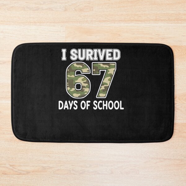 Item preview, Camo I Survived 67 Six Seven Days Of School Teacher 6 7 Meme designed and sold by TalalosART.