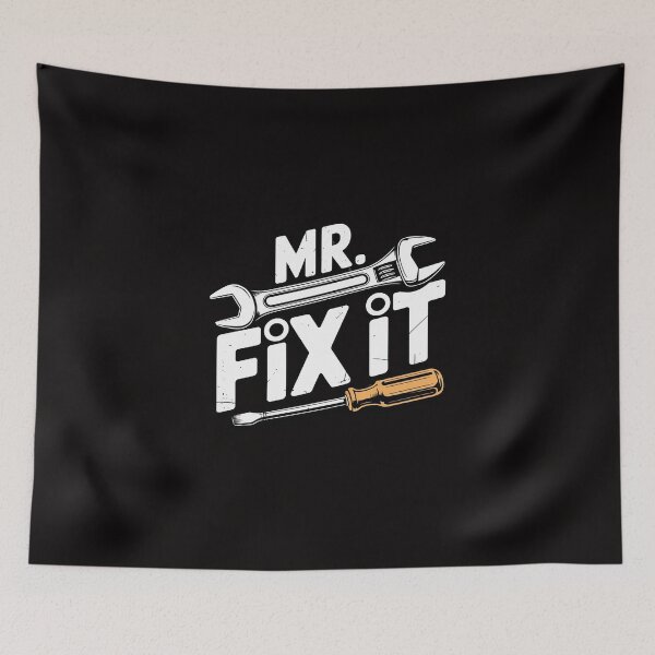 Item preview, Mr Fix It Fixing Repair Tinkerer Handyman Mr Fix It designed and sold by TewonLake.