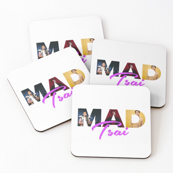 Item preview, Mad tsai music album cover art typography designed and sold by ARTeez⭐️⭐️⭐️⭐️⭐️.