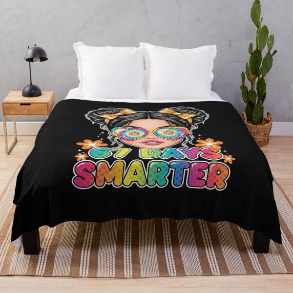 Item preview, Funny 67 Days Smarter Messy Bun Girl School Design designed and sold by TalalosART.
