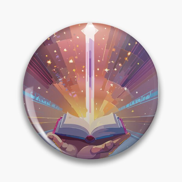 Item preview, Books as Weapons Fantasy Illustration designed and sold by Wanderly Ways.