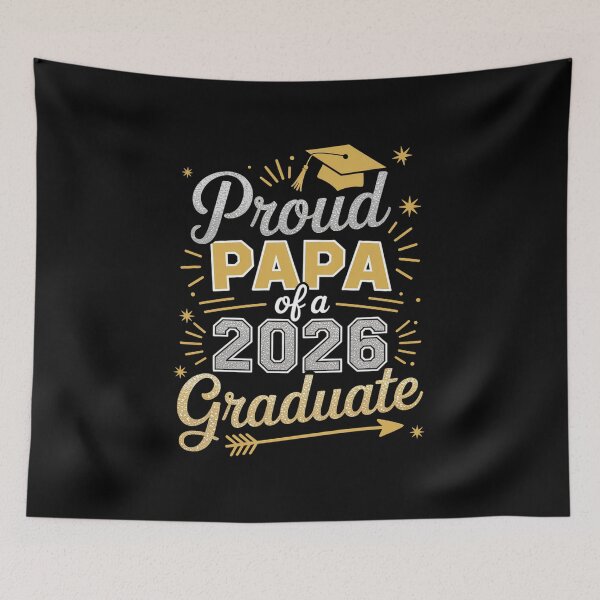 Item preview, Papa Senior 2026 Proud Papa of a Class of 2026 Graduate designed and sold by MeowtivationP.