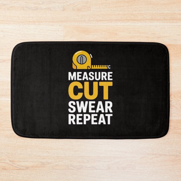 Item preview, Measure Cut Swear Repeat - Woodworking Woodworker designed and sold by TewonLake.
